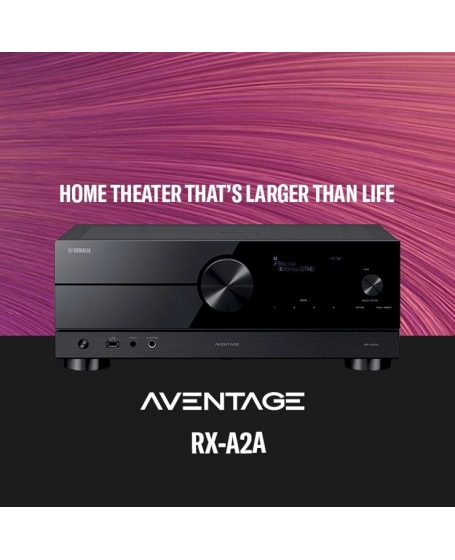 Yamaha Aventage RX-A2A 7.2Ch.8K Network AV Receiver.