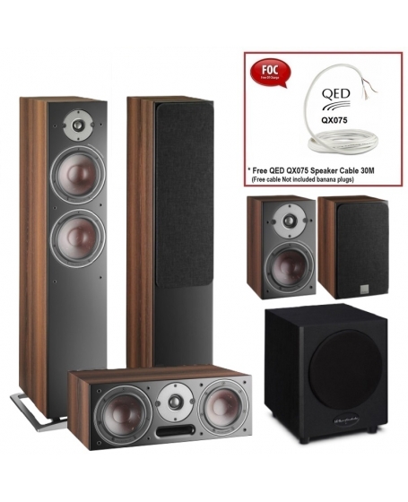 Dali Oberon 7+Oberon Vokal+Oberon 1+Wharfedale WH-S10E Speaker Package