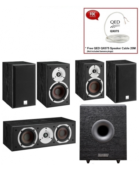 Dali Spektor 2+Spektor Vokal+Spektor 1+Earthquake SUB-80X Speaker Package
