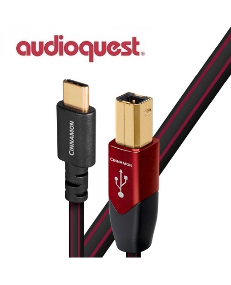 Audioquest Cinnamon B Plug To C Plug USB Cable 1.5Meter