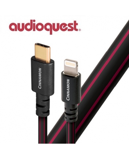 Audioquest Cinnamon C To Lightning USB Cable 1.5Meter