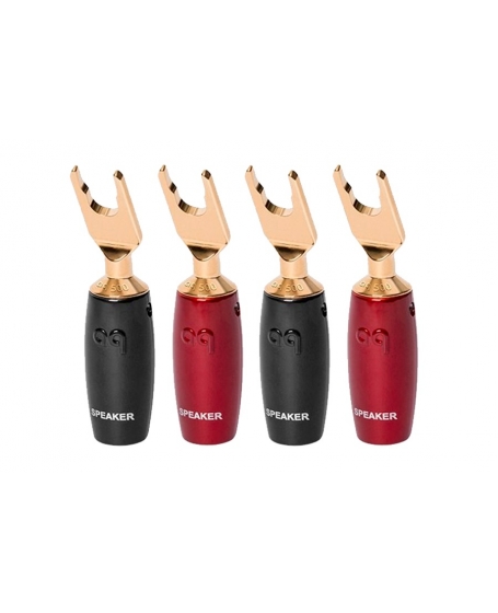 Audioquest 507 Series Multi Spade Gold (Set of 4)