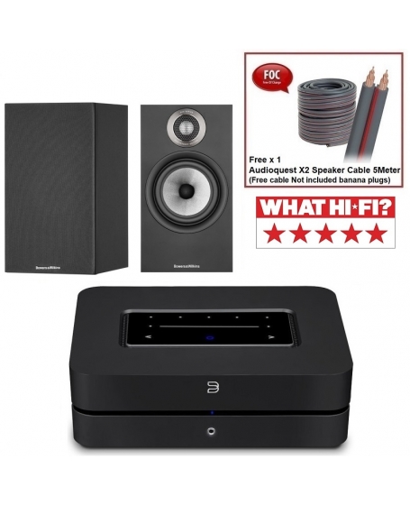 Bluesound Powernode N330 + Bowers & Wilkins 607 S2 Hi-Fi System Package