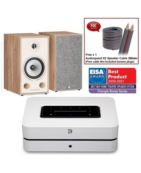 Bluesound Powernode N330 + Triangle Borea BR03 Hi-Fi System Package