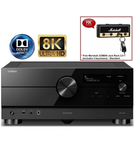 Yamaha Aventage RX-A4A 7.2Ch. 8K Atmos Network AV Receiver TOOS