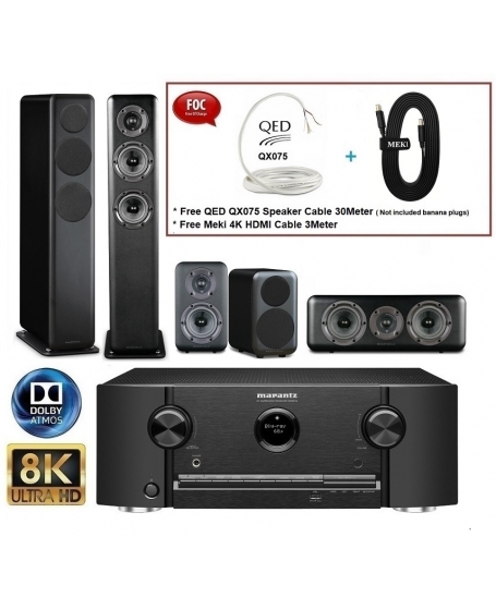 Marantz SR5015+Wharfedale D330 5.0 Home Theatre Package
