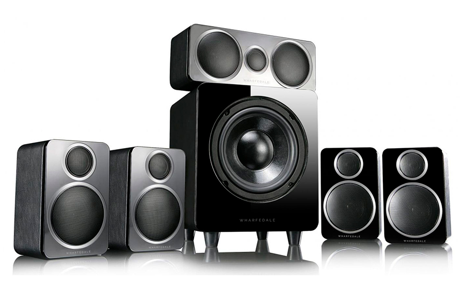Denon AVRS660H + Wharfedale DX2 HCP 5.1 Home Theatre Package