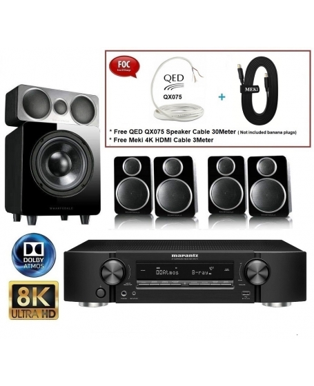 Marantz NR1711+Wharfedale DX-2 HCP 5.1 Home Theatre Package