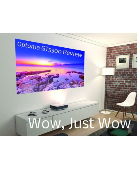 Optoma GT5500 1080p Ultra Short Throw Projector (Opened Box New)