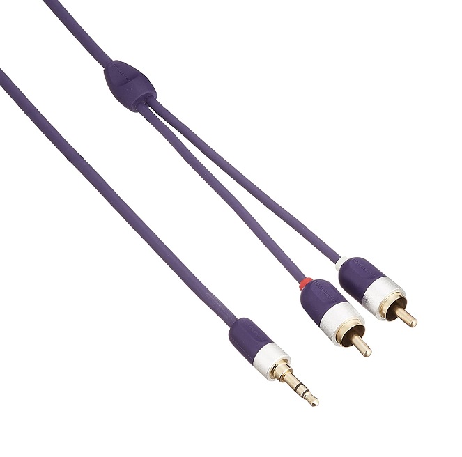 Furutech ID35R 3.5mm to RCA Interconnects Cable 1.2m