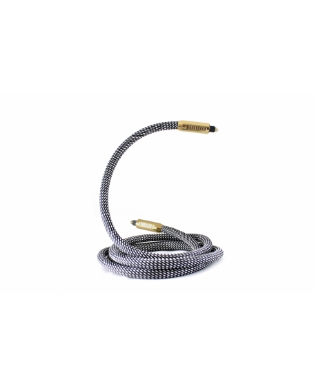 Pro Av Digital Toslink Optical Cable 2m with 24K Gold-Plated Connectors