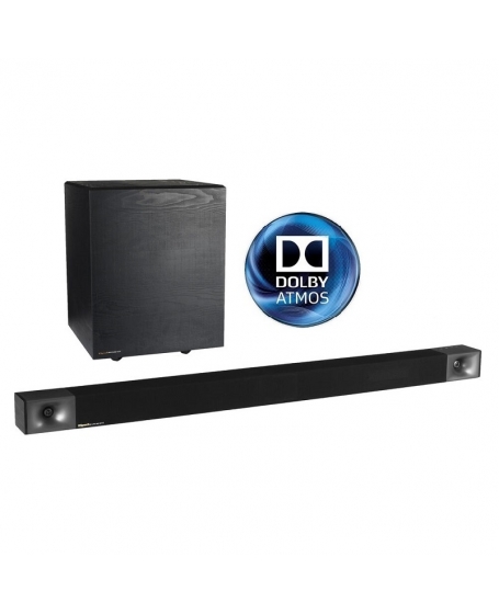 Klipsch Cinema 800 Dolby Atmos 3.1 Sound Bar & Wireless Subwoofer (DU)