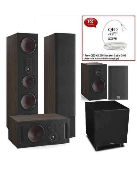 Dali Opticon 8 MK2+Opticon 2 MK2+Opticon Vokal MK2+ Wharfedale SW-10 Speaker Package