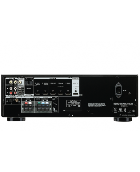 Denon AVR-X550BT 5.2CH AV Receiver (DU)