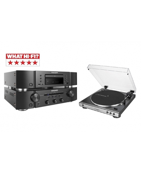 Marantz PM&CD6007+ Audio-Technica AT-LP60XUSB Hi-Fi System Package