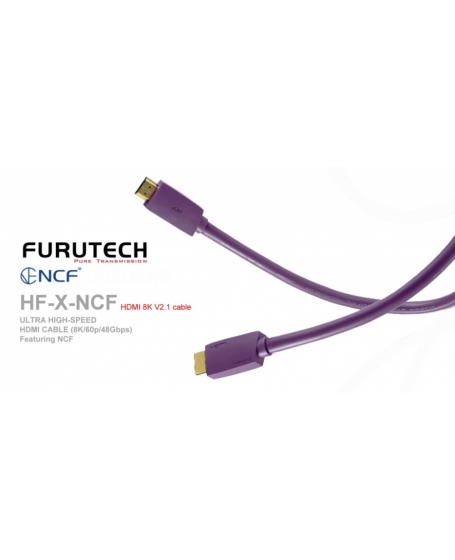Furutech HF-X NCF Ultra High Speed HDMI™ V2.1 Cable 1.2Meter