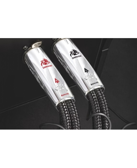 AudioQuest Dragon Dual DBS X XLR to XLR Interconnect Cable 1.5Meter (Pair)