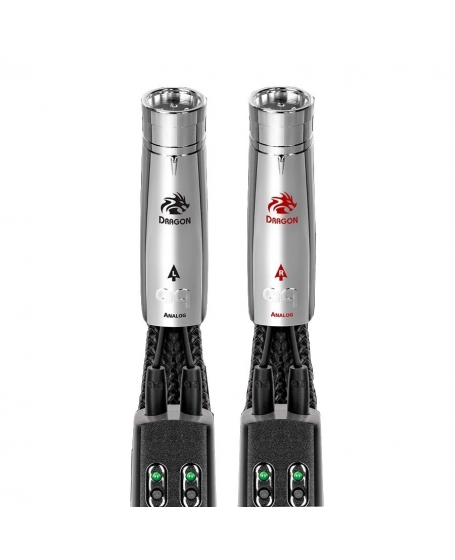 AudioQuest Dragon Dual DBS X XLR to XLR Interconnect Cable 1.5Meter (Pair)