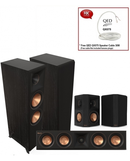 Klipsch RP-8000F II+RP-504C II+RP-502S II 5.0 Speaker Package