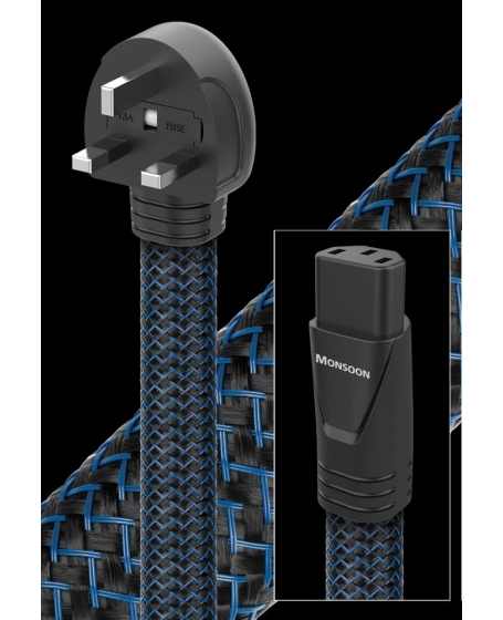 Audioquest Monsoon UK to C13 Power Cable 2Meter