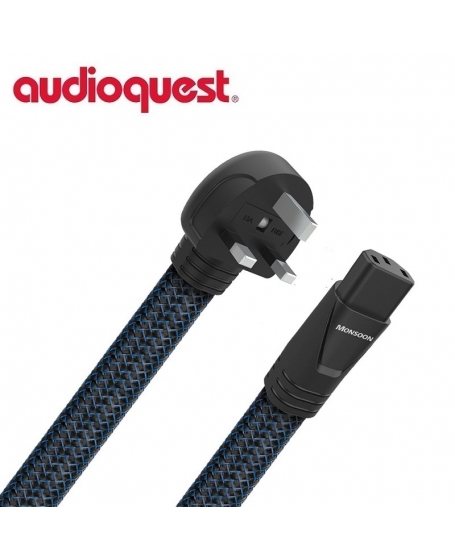 Audioquest Monsoon UK to C13 Power Cable 2Meter