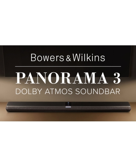 Bowers & Wilkins Panorama 3 3.1.2-channel Atmos Soundbar