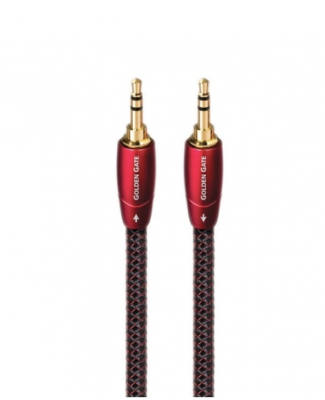 Audioquest Golden Gate 3.5mm to 3.5mm Interconnects 1.5Meter (PL)