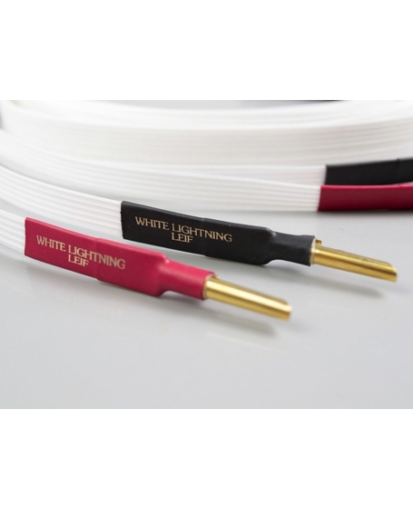 Nordost White Lightning Speaker Cable (2.5m x 2) With Banana Made In USA