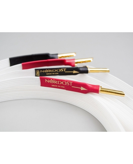 Nordost White Lightning Speaker Cable (2.5m x 2) With Banana Made In USA