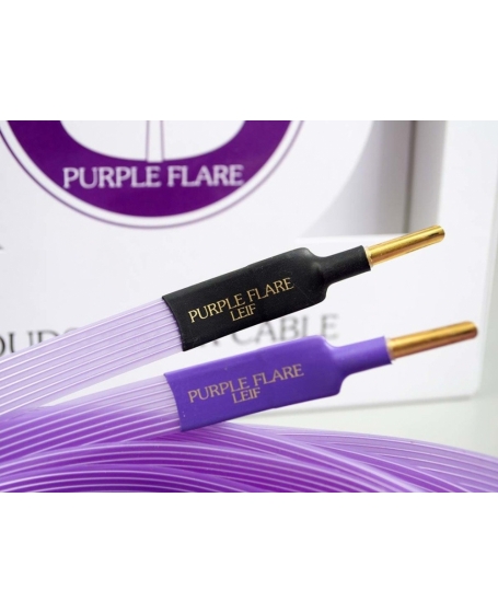 Nordost Purple Flare Speaker Cable (2.5m x 2) With Banana Made in USA