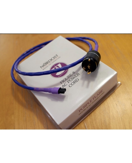 Nordost Purple Flare Power Cord 1.5 Meter US Plug Made in USA