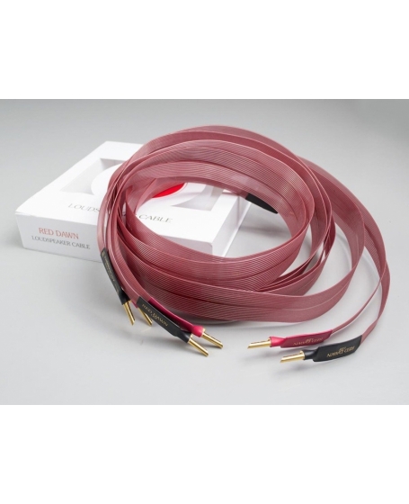 Nordost Red Dawn Speaker Cable (2.5m x 2) With Banana Made in USA
