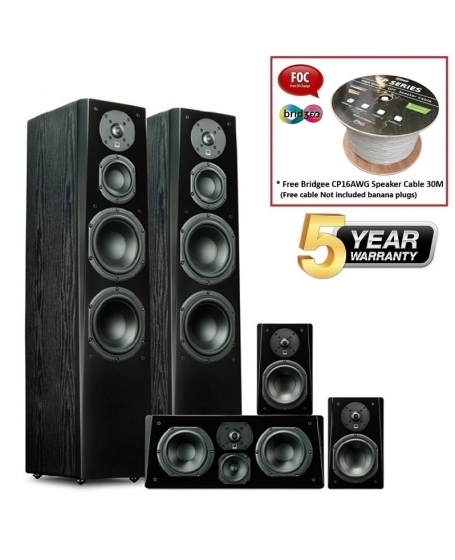 SVS‌‌ Prime Tower + Prime Center + Prime Bookshelf Speaker Package