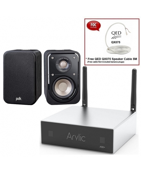 Arylic A50+ + Polk Audio Signature S10 Hi-Fi System Package