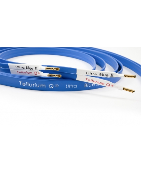 Tellurium Q Ultra Blue II Speaker Cable (3m x 2) With Spade Made in Britain