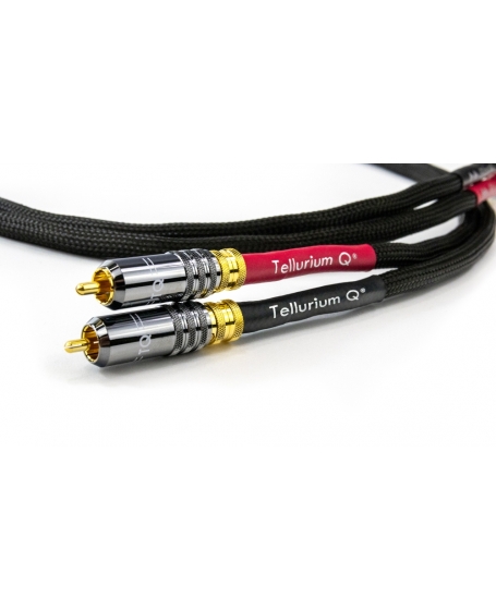 Tellurium Q Black II RCA Cable 1.5Meter Made in Britain