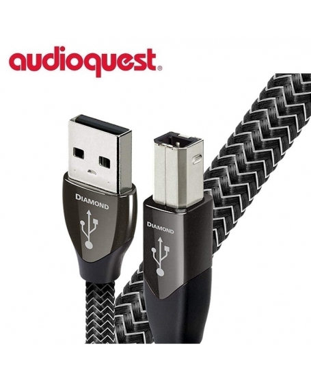 Audioquest Diamond USB Type A to Type B Cable 1.5Meter