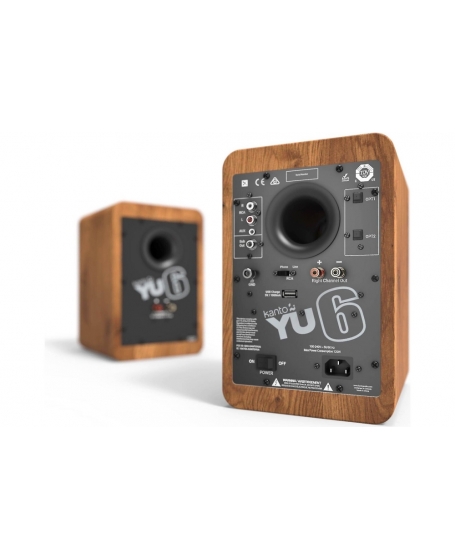 Kanto YU6 Powered Bookshelf Speaker