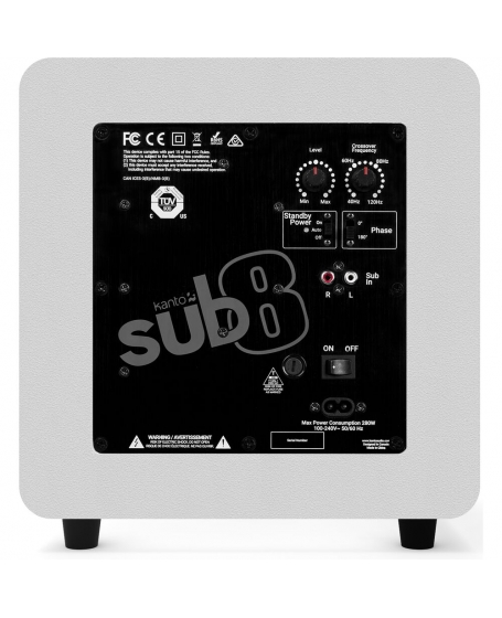 Kanto SUB8 Powered Subwoofer