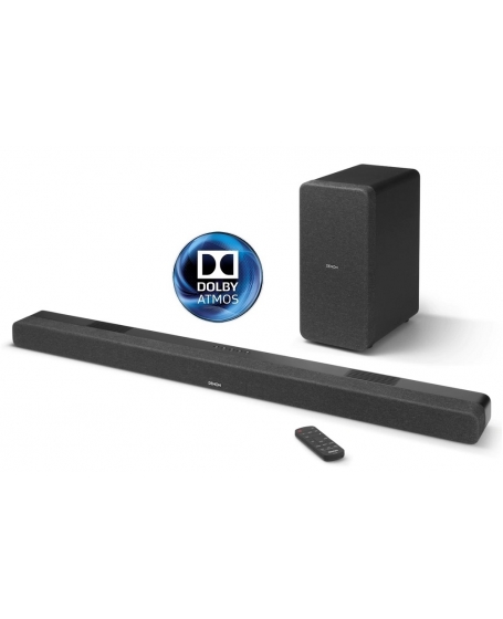 Denon DHT-S517 Large Sound Bar With Dolby Atmos And Wireless Subwoofer