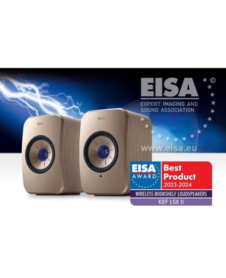 KEF LSX II Wireless HiFi Speakers