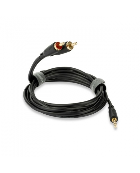 Qed Connect 3.5 mm Jack to RCA Cable 3Meter