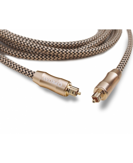 Pro Av Digital Toslink Optical Cable 3m with 24K Gold-Plated Connectors