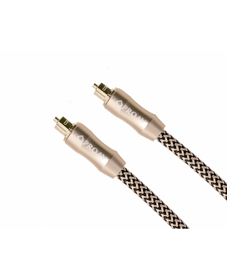 Pro Av Digital Toslink Optical Cable 3m with 24K Gold-Plated Connectors