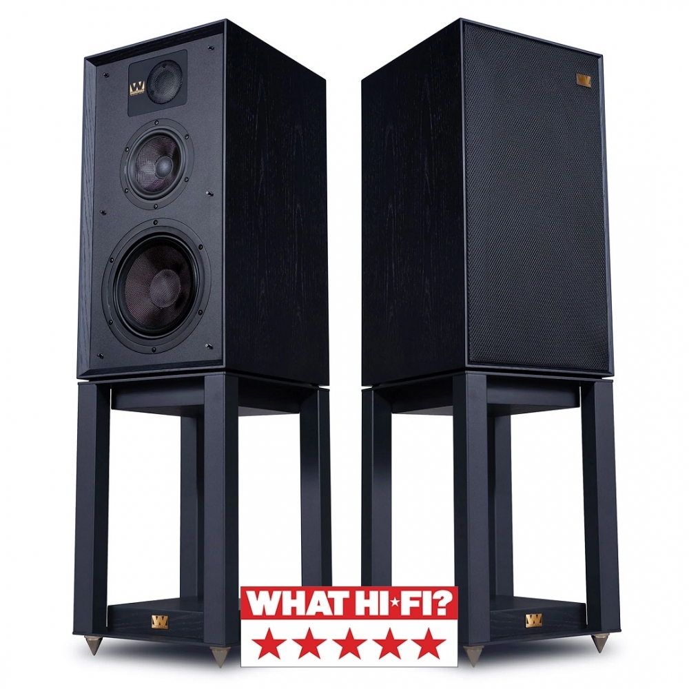 Wharfedale Linton 85th Anniversary Heritage Loudspeaker With Stands