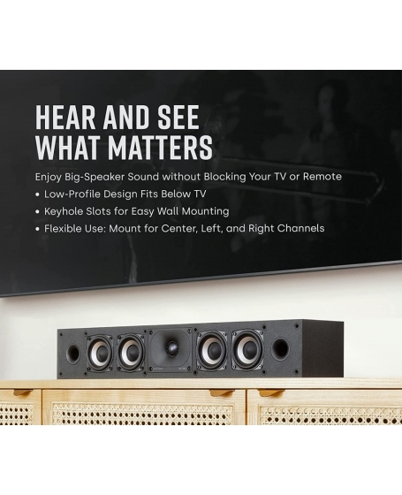 Polk Audio Monitor XT35 Center Speaker
