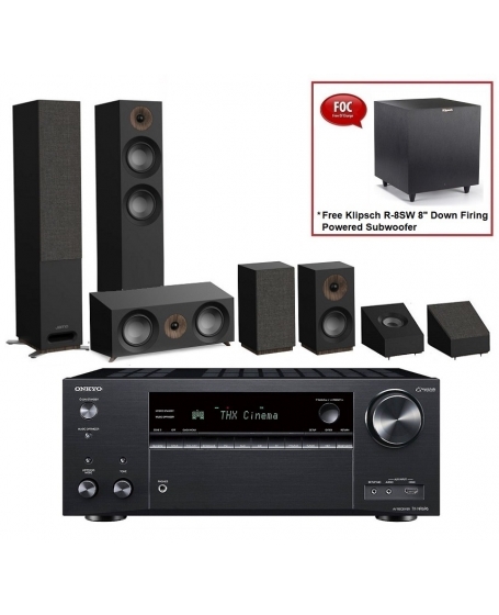 Onkyo TX-NR696 + Jamo S 807 HCS 5.0.2 Home Theatre Package