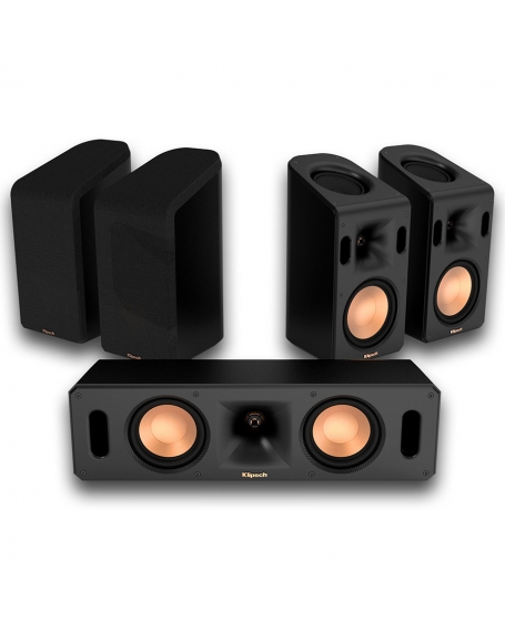 Klipsch Reference Cinema Dolby Atmos 5.0.4 Satellite Speaker Package