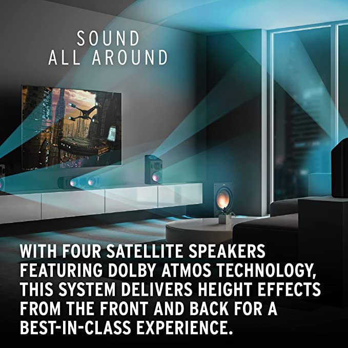 Klipsch Reference Cinema System Dolby Atmos 5.1.4 Satellite Speaker