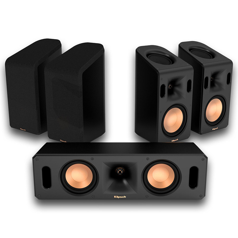 Klipsch Reference Cinema System Dolby Atmos 5.1.4 Satellite Speaker